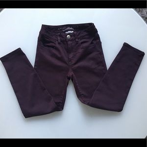 American Eagle hi-rise cropped jegging